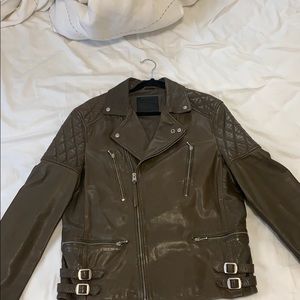 All saints Leather Biker Jacket